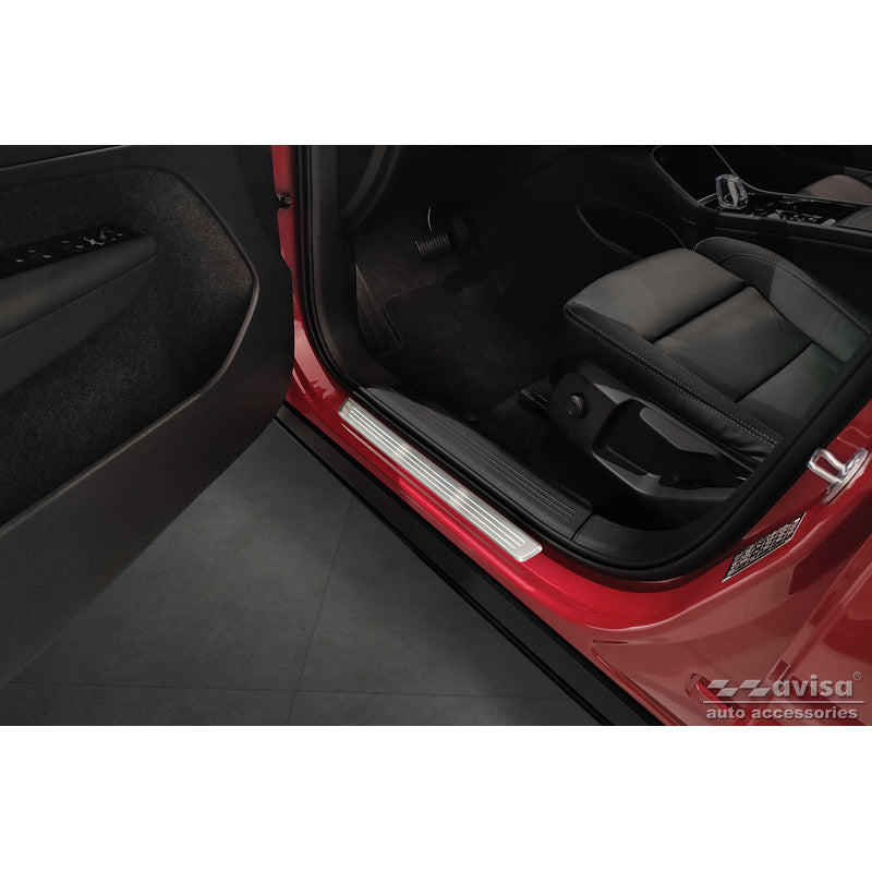 Avisa, Edelstahl Einstiegsleisten passend für Volvo XC40 2018- Lines - 4-teilig, Inox