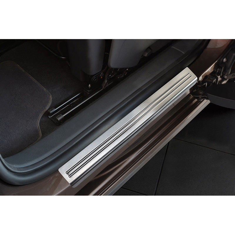 Avisa, Edelstahl Einstiegsleisten passend für Volkswagen Sharan II / Seat Alhambra II 2010- - Special Edition - 4-teilig, Inox