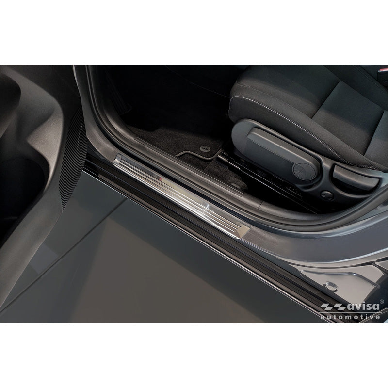 Avisa, Trinbeskyttere, Rustfrit stål, Passer til Hyundai Kona II / MG 3 / MG ZS II - 4 dele