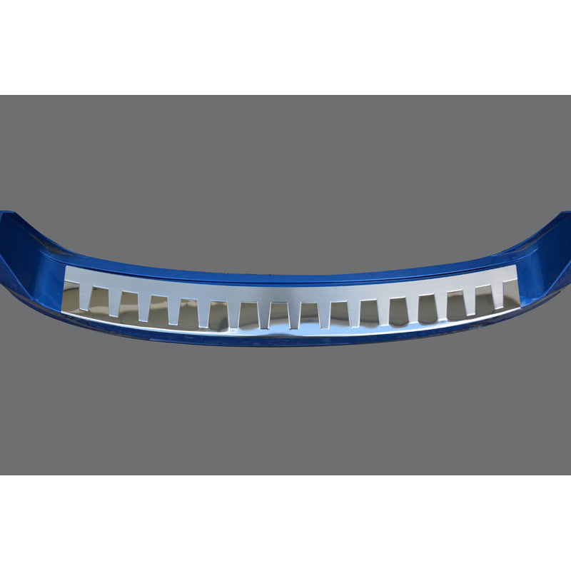 Avisa, Edelstahl Heckstoßstangenschutz passend für Skoda Octavia III RS Kombi 2013-2016 Ribs, Silber