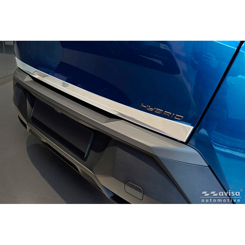 Avisa Chrome Stainless Steel Trunk Tailgate Trim Cover suitable for Peugeot 3008 III 2024-