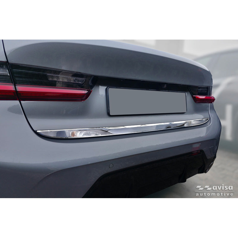 Avisa, Krom bagklapliste, Rustfrit stål, passer til BMW 3-Serie (G20) M-Sport Facelift (2018-2022), Facelift (2022-2024) & Facelift (2024-)
