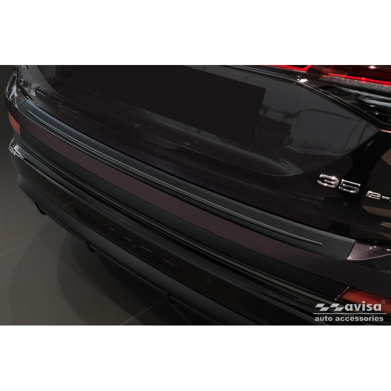 Avisa, Bagkofangerbeskytter, Rustfrit Stål, Mat Sort, Passer til Audi Q4 e-tron (F4B) & Q4 e-tron Sportback (F4N) 2021-, 'Ribs'