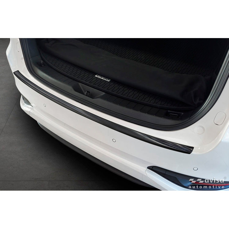 Avisa Black Stainless Steel Rear bumper protector suitable for Mazda CX-80 (KL) 2024-