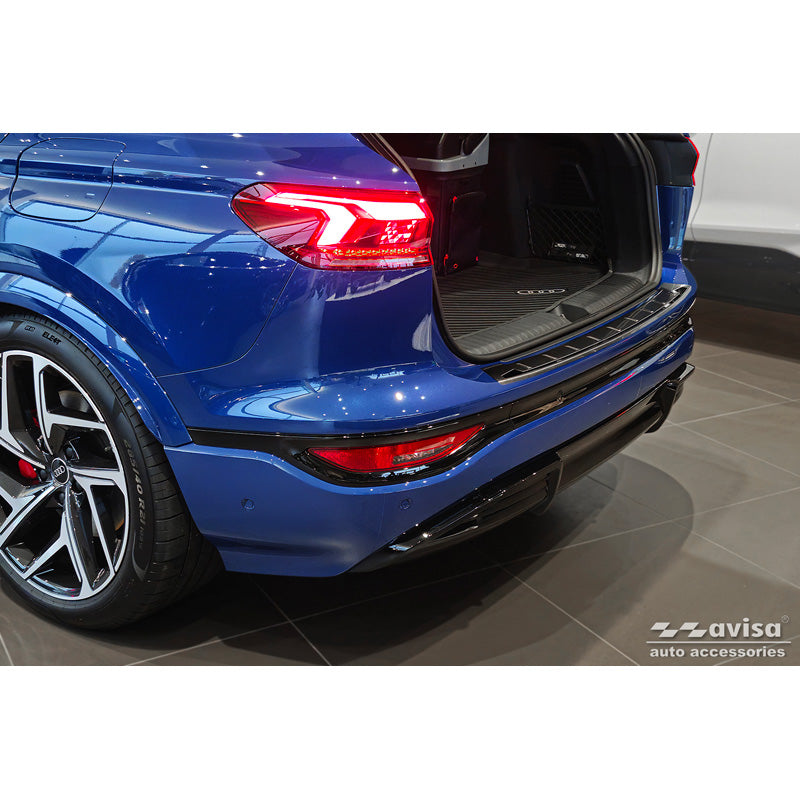 Avisa, Bagkofanger beskytter, Rustfrit stål, Passer til Audi Q6 e-tron 2024, 'Shadow Premium'