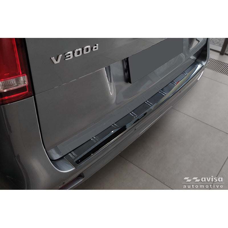 Avisa, Bagkofanger beskytter, Rustfrit stål, Passer til Mercedes Vito III & V-Class (W447) 2014- 'Shadow Premium'