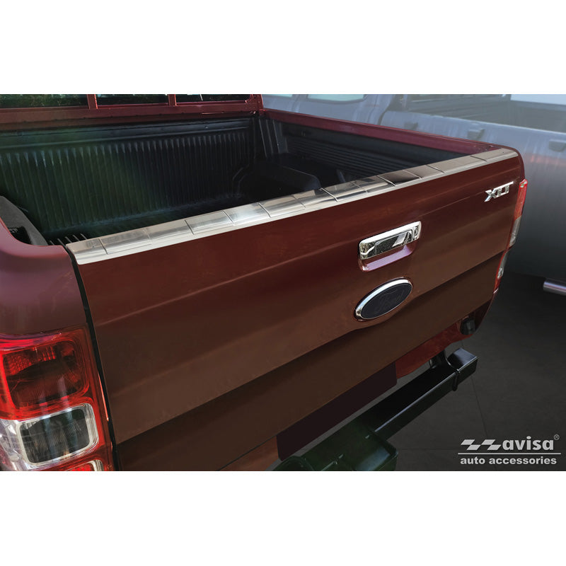 Avisa, Stahl Pickup Heckklappenschutz passend für Ford Ranger 2011-2022 - Silber