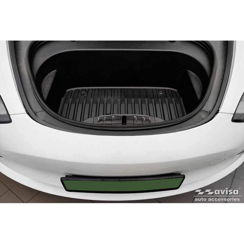 Avisa, Stahl-Frontkofferraumschutz passend für Tesla Model 3 2019-2023 - Schwarz