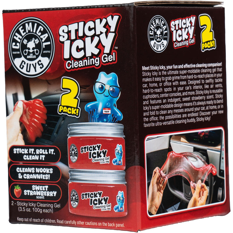 Chemical Guys Sticky Icky Sweet Strawberry Scent (100g) (2 Pack)