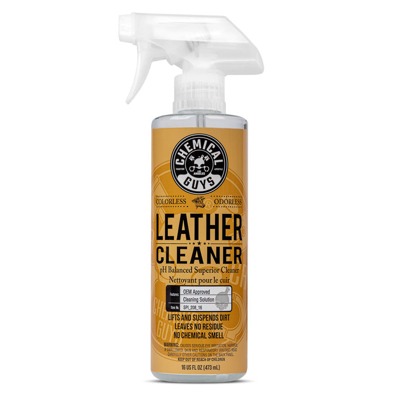 Chemical Guys Leather Cleaner Colorless & Odorless Super Cleaner (473ml)