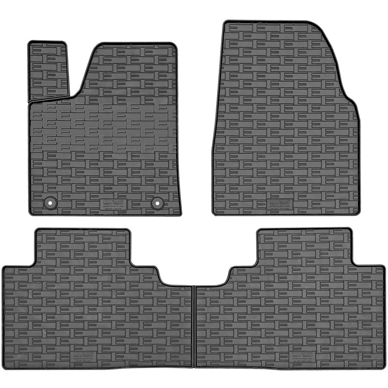 CIKCAR Rubber car mats set suitable for Leapmotor B10 2025- (3-pieces)