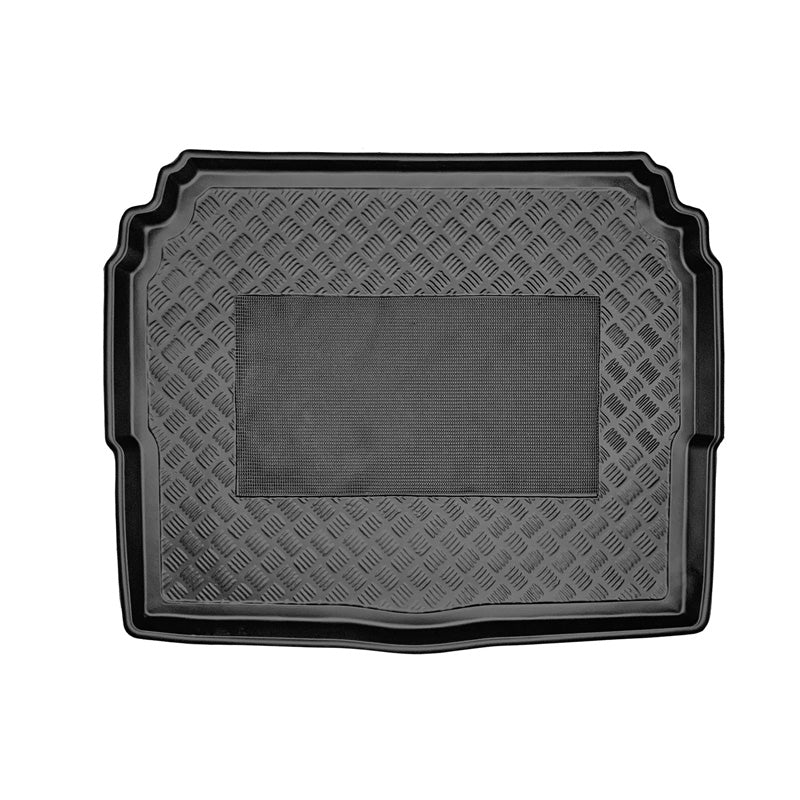 AutoStyle, Kofferraumwanne Anti-Rutsch passend für Citroën C5 Aircross 2019- (Tiefe Ladeboden), Kunststoff, Gummi, Schwarz