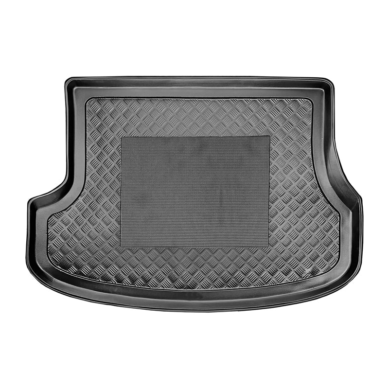 AutoStyle, Kofferraumwanne Anti-Rutsch passend für Kia Sorento 2009- (5 Personen), Kunststoff, Grau