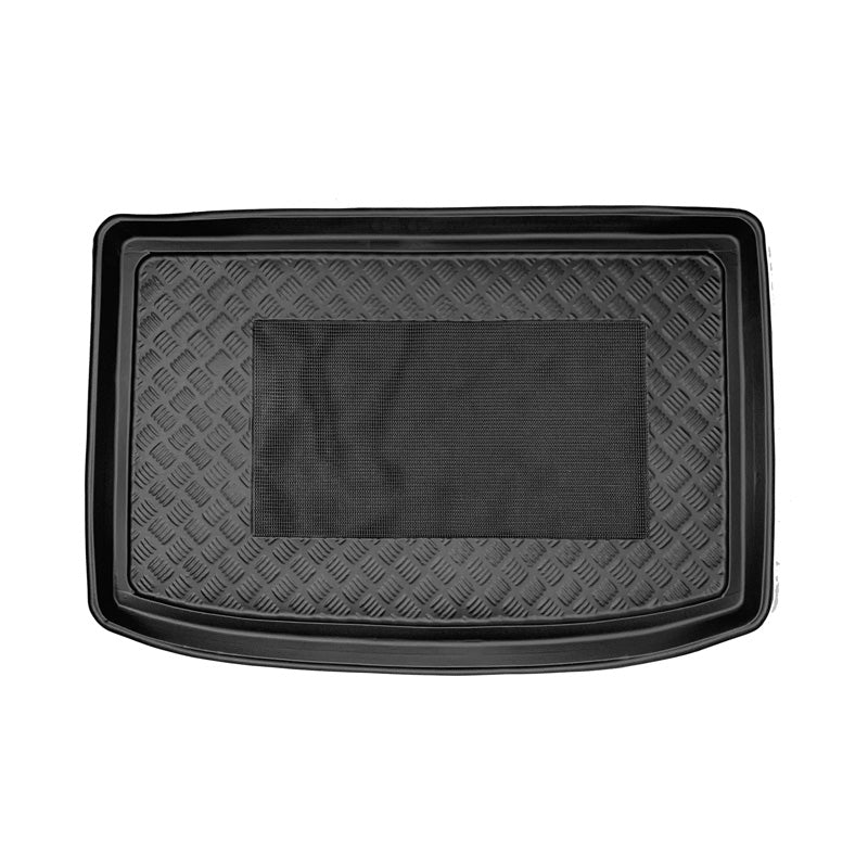 AutoStyle, Kofferraumwanne Anti-Rutsch passend für Kia Venga 2009- (tiefe Ladeboden), Kunststoff, Grau