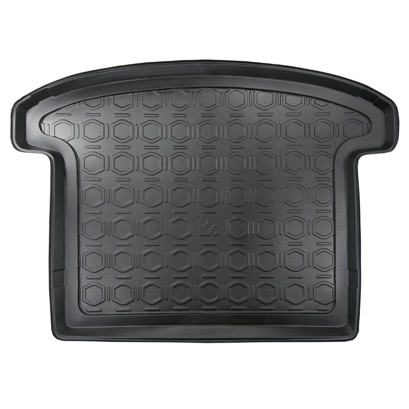 AutoStyle, Kofferraumwanne Design passend für Kia Carens 2013-, Kunststoff, Grau