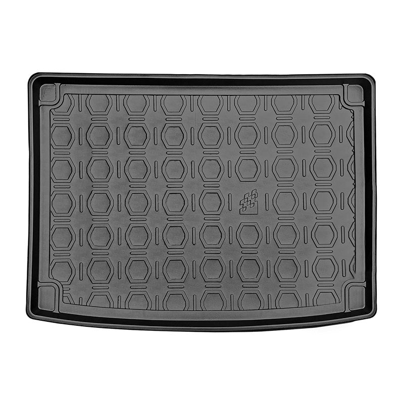 AutoStyle, Kofferraumwanne Design passend für Kia Niro 2016- (höhe Ladeboden exkl. Subwoofer), Kunststoff, Grau