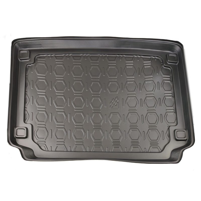 AutoStyle, Kofferraumwanne Design passend für Peugeot 308 HB 3/5-türer 2013-, Kunststoff, Grau