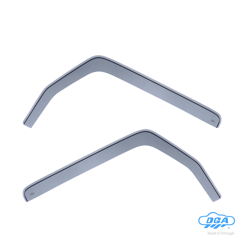 DGA Wind Deflectors suitable for Jeep Wrangler III (JK) 2/4-doors 2007-2018 (2-pieces)