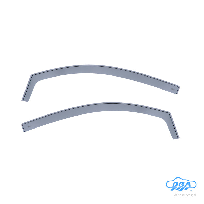 DGA Wind Deflectors suitable for Fiat (Abarth) 500/500C (312) 2007- incl. Hybrid 2020- (2-pieces)