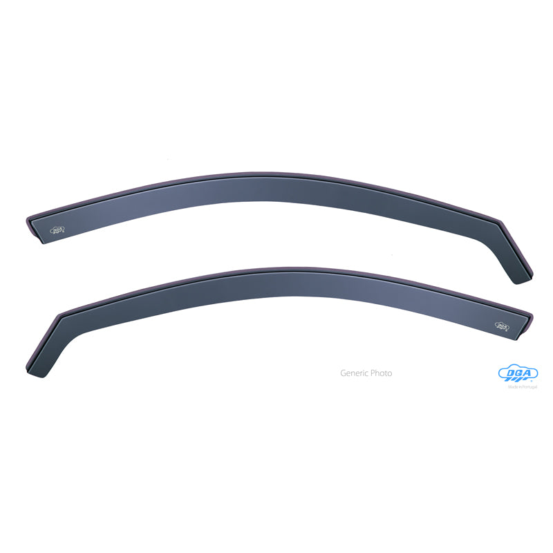 DGA Wind Deflectors suitable for Honda Civic (EJ/EK) HB 3-doors & Coupé 1995-2001 (2-pieces)