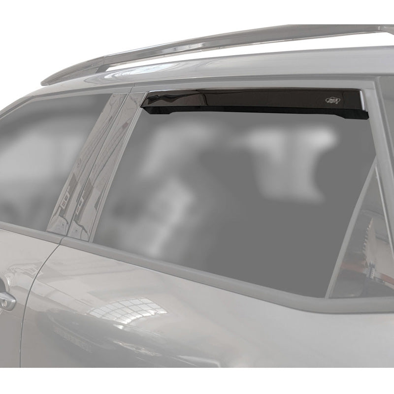 DGA Wind Deflectors (Rear) suitable for Honda Jazz V (GR) 2020- incl. Crosstar (2-pieces)