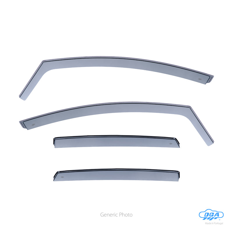 DGA Wind Deflectors Set suitable for Kia Stonic (YB) 2017- (4-pieces)