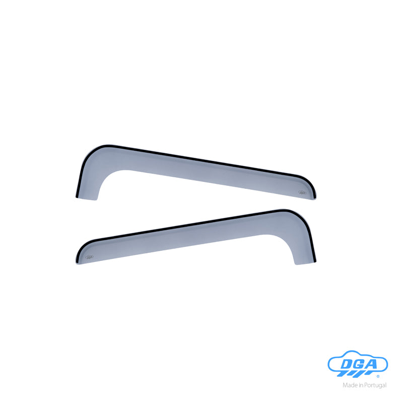 DGA Wind Deflectors suitable for Scania R-Series & S-Series 2016- (2-pieces / exterior / short)