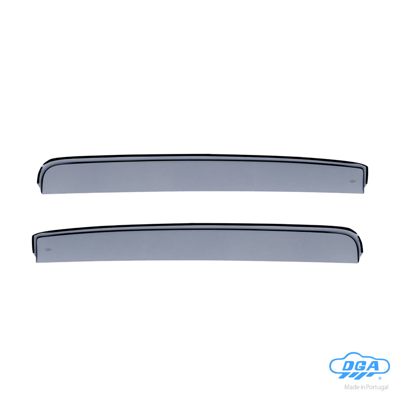 DGA Wind Deflectors (Rear) suitable for Opel Mokka & Mokka X (J13) 2012-2020 (2-pieces)
