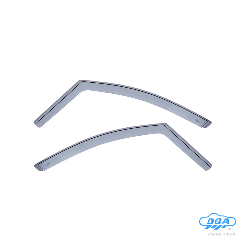 DGA Wind Deflectors suitable for Peugeot 2008 I 2013-2019 (2-pieces)