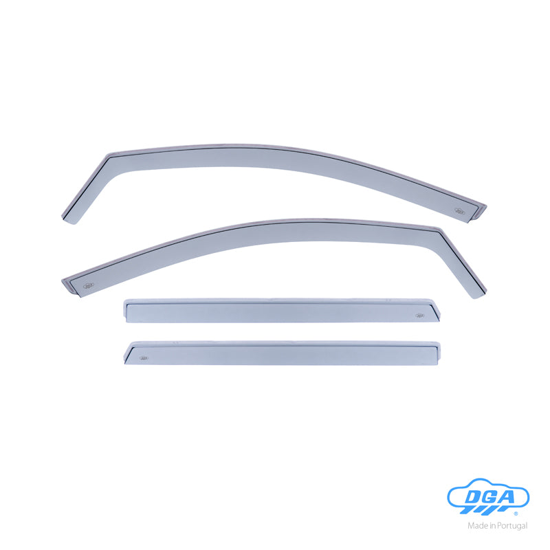 DGA Wind Deflectors Set suitable for Peugeot 5008 II 2016-2024 (4-pieces)