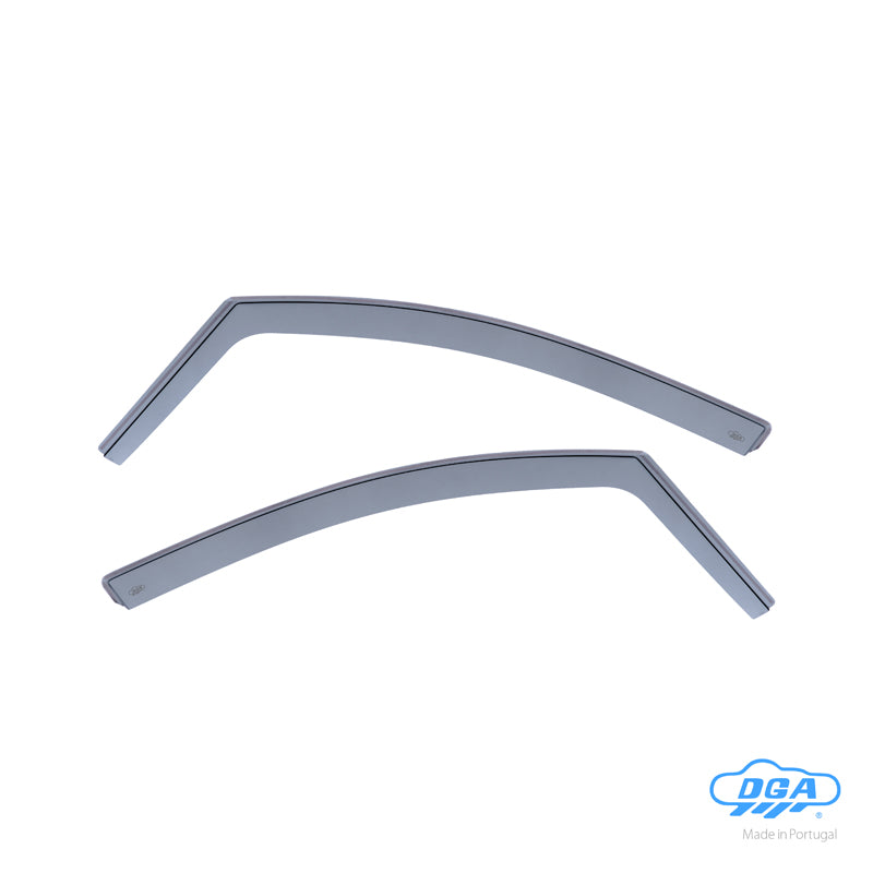 DGA Wind Deflectors suitable for Renault Captur (J5) 2013-2019 (2-pieces)