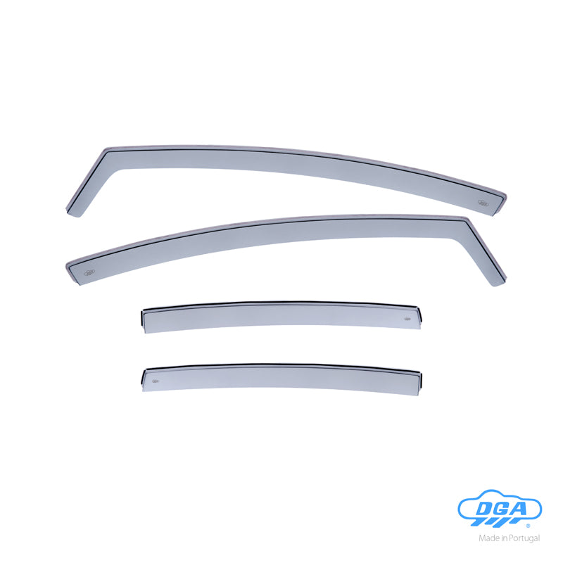 DGA Wind Deflectors Set suitable for Seat Leon II (1P) 2005-2012 (4-pieces)