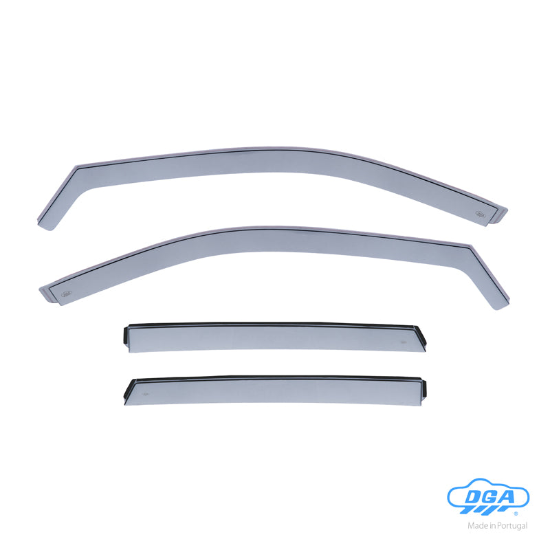 DGA Wind Deflectors Set suitable for Seat Arona (KJ7) 2017- (4-pieces)