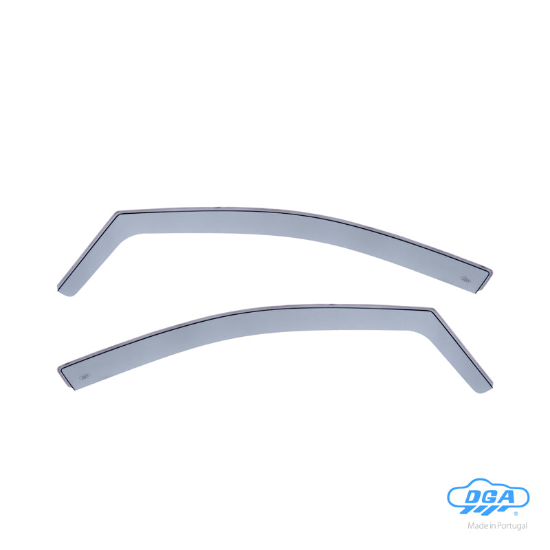 DGA Wind Deflectors suitable for Volkswagen Polo 6R/6C 5-doors 2009-2017 (2-pieces)