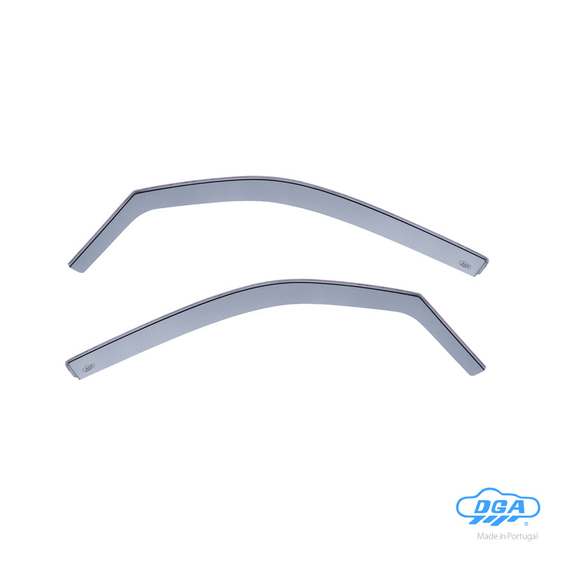 DGA Wind Deflectors suitable for Volkswagen Amarok 2/4-doors 2010-2022 (2-pieces)
