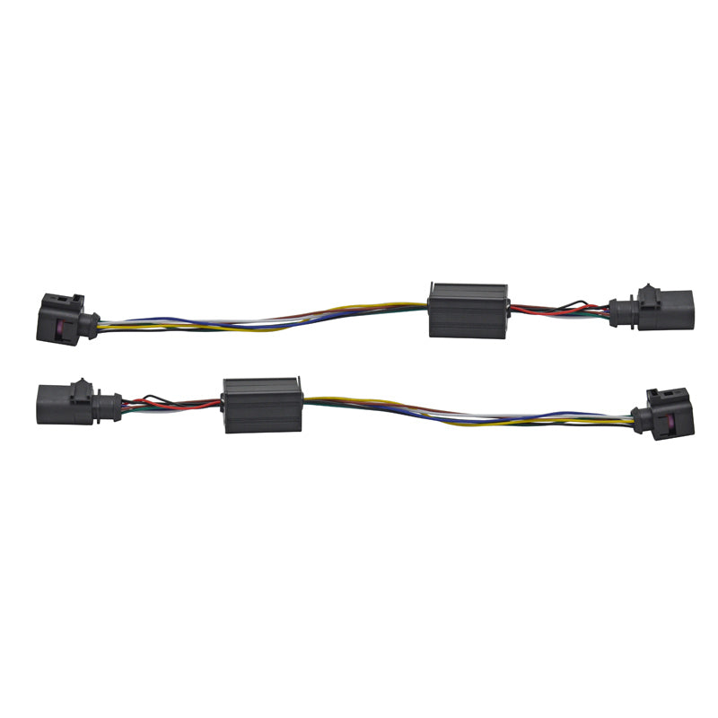 AutoStyle, Dynamische Blinker-Module für LED-Heckleuchten passend für Audi A6 (4G) Limousine 2011-2014, Kunststoff, Schwarz