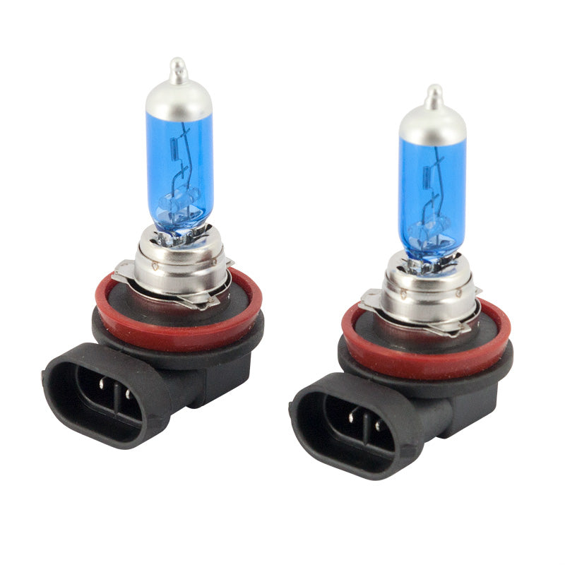 AutoStyle, SuperWeiß Blau H8 35W/12V/4000K Halogen Birnen, Satz à 2 Stück (E4)