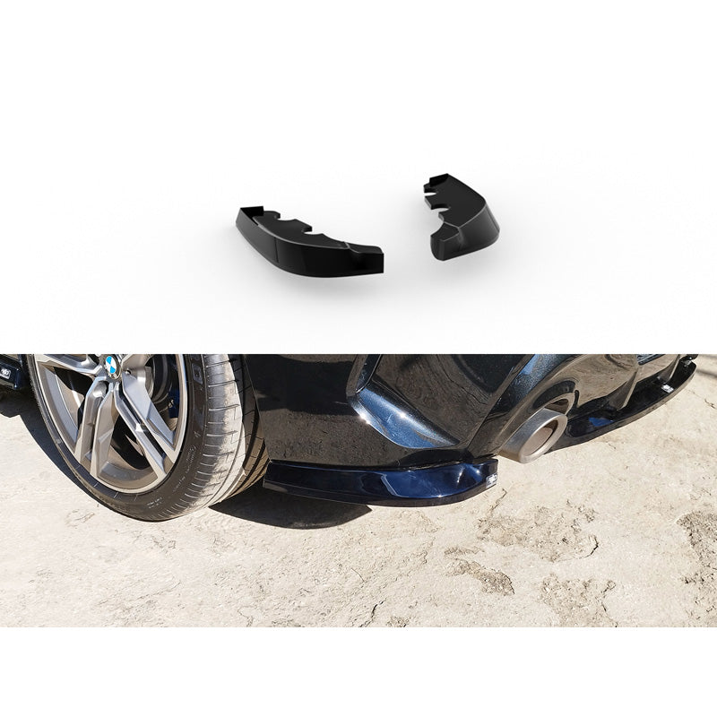 Motordrome, Bagkofanger skørter (Hjørner), ABS Gloss Black, Passer til BMW 1-Series (F40) M135i 2019-2024