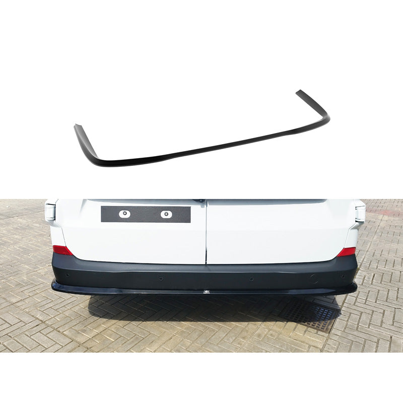 Motordrome, Bagkofanger Skirt - Glanssort - Passer til Ford Transit Custom (2023-) / Volkswagen Transporter T7 (2024-) uden mudflaps