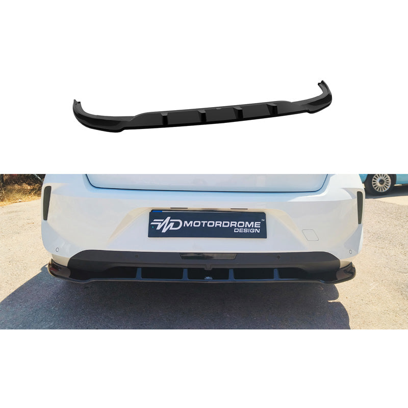 Motordrome Rear bumper skirt (Diffuser) suitable for Opel Astra L Hatchback 2021- (ABS)