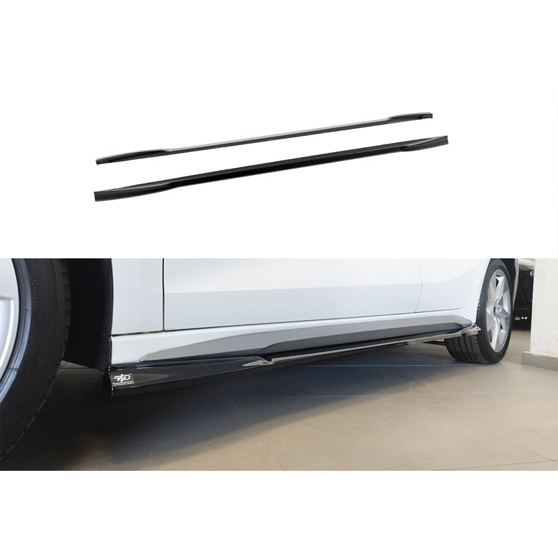 Motordrome, Side Skirts i Glans Sort til Audi A3 (8Y) S-Line/S3 2020-2024