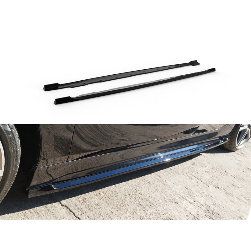 Motordrome, Sideskørter, ABS Glossy Sort, Passer til BMW 1-Series (F40) M-Sport/M135i 2019-2024