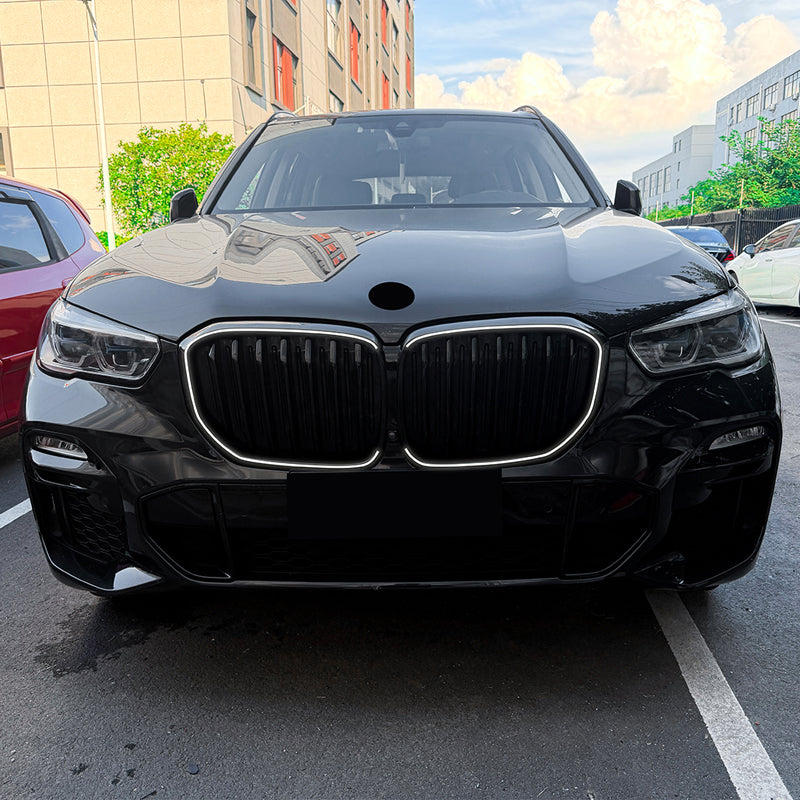 AutoStyle, Sportsgrill med LED-indramning, passer til BMW X5 (G05) (2018-2022)