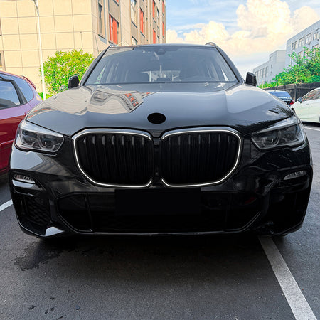 AutoStyle, Sportsgrill med LED-indramning, passer til BMW X5 (G05) (2018-2022)