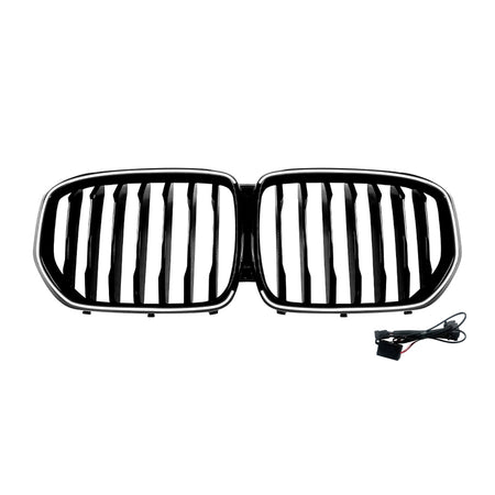 AutoStyle, Sportsgrill med LED-indramning, passer til BMW X5 (G05) (2018-2022)
