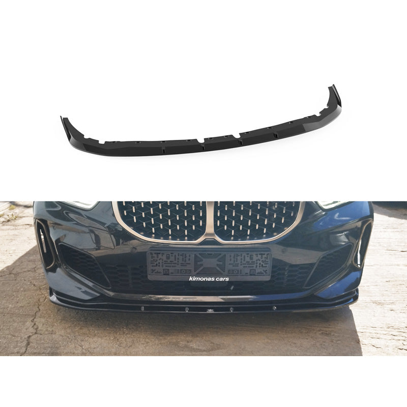 Motordrome, Frontspoiler, ABS Glans Sort, Passer til BMW 1-Series (F40) M135i 2019-2024