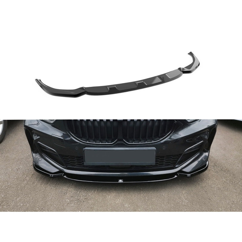 Motordrome, Frontspoiler, ABS, Passer til BMW 1-Serie (F40) M-Sport 2019-2024, Sort