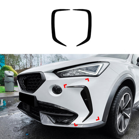 AutoStyle, Kofangerflag, ABS Blank Sort, passer til Cupra Formentor (2020-2024)
