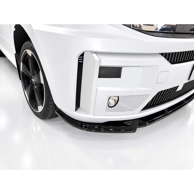 Motordrome, Frontspoiler, Blank Sort, passer til Nissan Interstar & Renault Master IV (2024-)