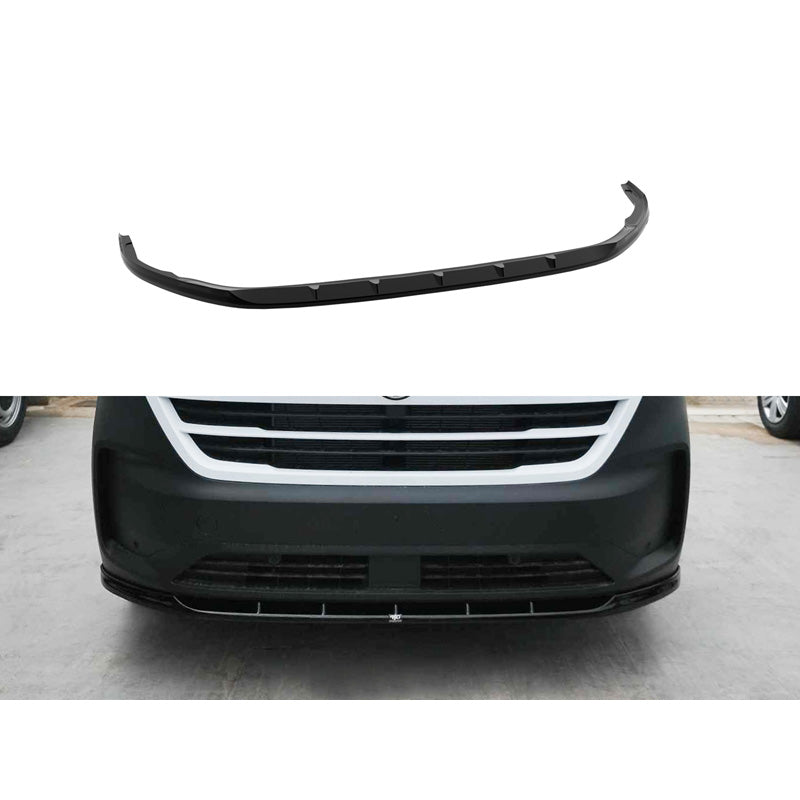 Motordrome, Frontspoiler V.1 - Passer til Volkswagen Transporter T7 & T7 Caravelle 2024 - ABS Gloss Black